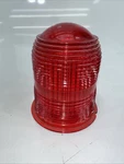 Kopp Glass AP-3522-2-R Vintage Aviation Red Globe. Fixed Price $45.00.