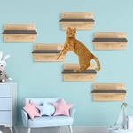 Len Wall Steps Shelf Shees Wood Climbing For Cats. Fixed Price $71.49.