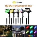 T-sun Solar Led Power Spotlights Landscape Outdoor Garden Pathway Wall Us. Fixed Price $22.99.