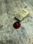New Nos Yankee 195 Beehive Marker Light Lamp Red Glass Lens Part Box Usa. Fixed Price $49.99.