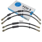 4 X You.s Brake Hoses Set Front & Rear L + For Vw Sharan (7M8, 7M9, 7M6). Fixed Price $23.82.