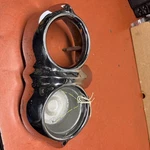 1958 Chevrolet Bel Air Biscayne Impala Parking Light Bezel Assembly 3751048 Rh. Fixed Price $50.00.