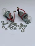 LU574383 - Lucas L1130 Torpedo Lamp Single Filament Bulb Holder Morgan Mg. Fixed Price $26.58.