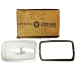 Nos Mopar Lh Parking Light Lens For 1968 Plymouth Barracuda A-body. Fixed Price $227.88.