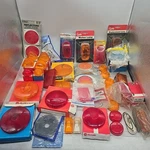 Huge Lot Clearance Marker Lights Lamp Lens Grote Napa Trucklite Nos. Fixed Price $73.95.