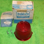 1963 Ford Fairlane Sedan Coupe Wagon Nos Rear Tail Light Lamp Lens W/o Back. Fixed Price $79.00.