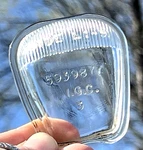 1951 1952 Chevrolet Car Glass License Plate Lens Guide 5939877 Coupe Sedan. Fixed Price $17.49.