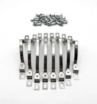 (SET/8) Tail Light Lens Trim Bars For 1959 Chevy Impala, Bel Air & Biscayne. Fixed Price $34.99.