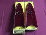 Nos Glo-bright 60 Mercury Monterey Tail Light Lenses C0MF-13444-A. Fixed Price $116.99.