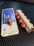 Vintage Westinghouse 1895R Miniature Light Bulbs 12V 2CP Box Of 10 Red. Fixed Price $17.00.