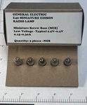 (5 Pack) General Electric E40 Miniature Edison Radio Lamps Light Bulbs 6-8V.. Fixed Price $11.01.