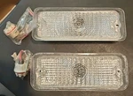 73 74 75 76 77 78 79 80 Gmc Chevrolet Truck C10 Park Lens Clear Assembly Pair. Fixed Price $22.49.