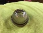 Gm 1951 1952 Pontiac Chieftan Streamliner License Light . Lens L2-51. Fixed Price $21.00.