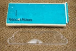 Nos Gm 1961-67 Corvette Clear License Plate Tail Light Lamp Lens. Fixed Price $79.99.