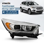 Hid/xenon Headlight 2017-2019 Ford Escape W/led Drl W/o Bulb Chrome Right. Fixed Price $204.99.