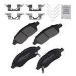 Front L&r Ceramic Brake Pads Kit For Nissan Versa Note 2014-2019 P1592 D1592. Fixed Price $28.30.