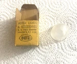 1952-1957 Ford Mercury License Plate Illuminator Lens Dietz Nos Vintage. Fixed Price $15.00.