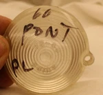 Oem 1960 Pontiac Parking Directional Light Lens Clear Guide F2-60 5950982. Fixed Price $27.60.