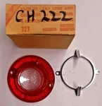 1962 Chevy Pass. + Wagon Back-up Lamp Lens W/ Ornament Repl. #: 5953726 5953655. Fixed Price $14.99.