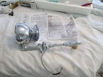 Guide S-18 Spotlight + Mirror 1949 1950 1951 1952 Chevrolet Has Factory Brackets. Fixed Price $159.95.