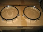 New B7A13489A Tail Light Sleeves 1957 Ford Fairlane 500 Custom Without Backup Lt. Fixed Price $56.00.