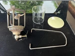 Vintage Schott Mainz Jenaer Suprax Camping Light Lantern Glass Globe Great. Fixed Price $29.99.