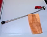 1960S Chrome Vintage Butlers Map Reading Light. 21 Inch.. Fixed Price $148.95.