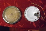 1955 1956 1957 - 62 Chevrolet Chevy Dome Light Lamp Assembly Bezel Lens. Fixed Price $9.99.