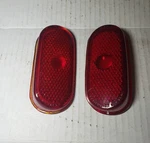 Glass Taillight Lens * 1940 Chevrolet Stimsonite Guide Lh 5930213 & Rh 5930214. Fixed Price $30.00.