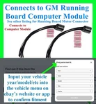 Fits Chevy Running Board Module Connector Plug Wiring Harness Side Step. Fixed Price $68.99.