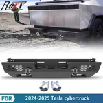 For 2024 2026 Tesla Cybertruck Upgrade Multifunction Steel Rear Bumper W/d-ring. Fixed Price $639.99.