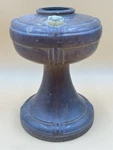 Antique Kerosene Oil Lamp Base Glass Patented 1939 Ambrose D. Olds Inventor. Fixed Price $40.00.