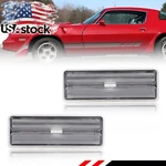 2X Clear Lens Front Bumper Side Marker Lights For 1978-1981 Chevrolet Camaro Z28. Fixed Price $49.99.
