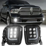 Pair Bumper Led Fog Light Upgrade Driving Lamps For 13-17 Dodge Ram 1500. Fixed Price $149.99.