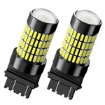 2PCS 3157 Led Reverse Tail Brake Turn Signal Drl Light Bulbs 6000K White 2400LM. Fixed Price $15.19.