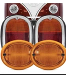 Set Tail Turn Lights Pair Volkswagen T2 Van Vw Kombi Bus 1962-1971. Fixed Price $379.50.