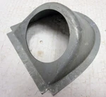 Willys Kaiser Civilian Jeep CJ2A CJ3A Fuel Filler Neck Housing. Fixed Price $28.00.