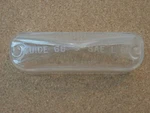 1965 Cadillac License Lamp Lens, Nos, 5956208. Fixed Price $45.00.