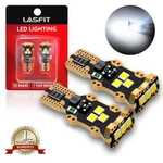 Pair Lasfit 921 912 T15 W16W Led Backup Reverse Light 1400LM Super Bright White. Fixed Price $14.99.