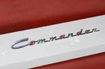 Nos Studebaker Commander Fender Trim Emblem Script Logo 11" Long Chrome Vtg 50S. Fixed Price $125.00.