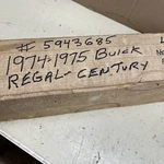 Gm 5943685 Left Tail Light Housing 1974-75 Buick Regal Century Nos. Fixed Price $125.00.