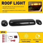 Cab Smoked Roof Running Marker Lights Led Amber Lamps For Chevy Gmc Truck Suv. Fixed Price $37.99.