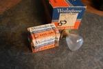 Single Vintage 2320 Westinghouse Headlight Bulb For 1935-1939 Packard. Fixed Price $9.50.
