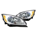 Headlight Set For Buick Verano 12-17 Lh Rh Front Factory Halogen 114-01397R. Fixed Price $393.86.