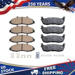 Front Rear Ceramic Brake Pad Set 1999-2004 Ford F-150 2002 Lincoln Blackwood. Fixed Price $47.60.