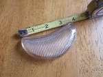 Nos Studebaker Commander Park Light Lens Cresent 1939 1940??. Fixed Price $22.00.