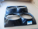 1964 To 1967 Corvette Headlight Bezel Pair Nos Gm Lh # 3845801 And Rh 3845802. Fixed Price $599.99.