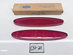 Nos 1960 1961 Mercury Comet Pair Of Taillight Lens C1KF-13450C C51-21. Fixed Price $184.95.