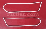 Lamborghini P400 Miura Sv Front White Internal Light Gasket Set Oem New. Fixed Price $82.00.