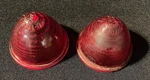 Vintage Pair Of Dietz Sae PC-70 77-178RED Beehive Light Lenses Signal Lamp. Fixed Price $22.00.